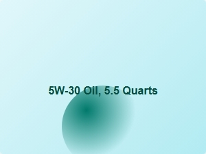 Chevrolet Wrangler Oil Type and Capacity Guide